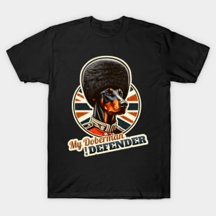 Kings Queens Guard Doberman T-Shirt